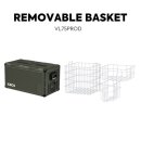 ICECO VL75PROD Kompressor-Kühlbox, Dual-Zone, Olivgrün