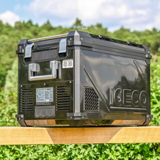 ICECO APL55 Kompressor-Kühlbox, Dual-Zone, Schwarz