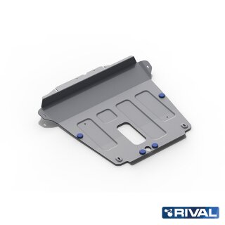 RIVAL Unterfahrschutzplatten SUV Dacia Duster I, II 4WD 1,5d; 4WD 1,6; 4WD 1,2T