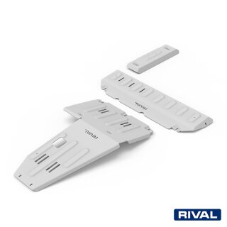 RIVAL Unterfahrschutzplatten SUV Ineos Grenadier SUV / Quartermaster 3,0/3,0D; AT; 4WD (fuel pipes plate cant be fitted on Quartermaster)