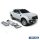 RIVAL Unterfahrschutzplatten Pickup Ford Ranger PX 2,2; 3,2 w/o Adblue; 2.0 TDCi