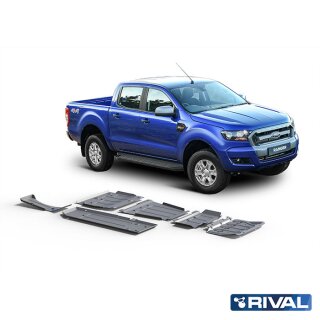 RIVAL Unterfahrschutzplatten Pickup Ford Ranger PX 2,2; 3,2 (EURO6 only!)