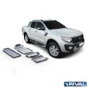 RIVAL Unterfahrschutzplatten Pickup Ford Ranger PX 2,2;...