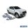 RIVAL Unterfahrschutzplatten Pickup Ford Ranger PX 2,2; 3,2 w/o Adblue; 2.0 TDCi
