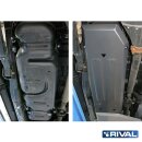RIVAL Unterfahrschutzplatten Pickup Ford Ranger PX 2,2; 3,2; 2.0 TDCi