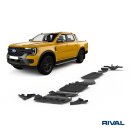 RIVAL Unterfahrschutzplatten Pickup Ford Ranger PX 2,2;...