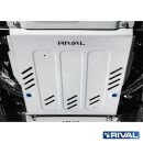 RIVAL Unterfahrschutzplatten Pickup Ford Ranger Applicable to Double ?ab 3.0D; 2,0D Bi-Turbo; 2.3 PHEV AT 4WD