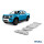 RIVAL Unterfahrschutzplatten Pickup Ford Ranger Applicable to Double ?ab 3.0D; 2,0D Bi-Turbo AT 4WD