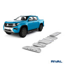 RIVAL Unterfahrschutzplatten Pickup Ford Ranger Applicable to Double ?ab 3.0D; 2,0D Bi-Turbo AT 4WD