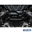 RIVAL Unterfahrschutzplatten Pickup Ford Ranger Applicable to Double ?ab 3.0D; 2,0D Bi-Turbo AT 4WD (FIT ONLY WITH WHEELS 18R or more)