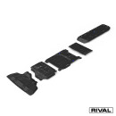 RIVAL Unterfahrschutzplatten Pickup Ford Ranger Applicable to Double ?ab 3.0D; 2,0D Bi-Turbo AT 4WD