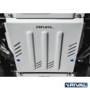 RIVAL Unterfahrschutzplatten Pickup Ford Ranger Applicable to Double ?ab 3.0D; 2,0D Bi-Turbo; 2.3 PHEV AT 4WD