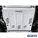 RIVAL Unterfahrschutzplatten Pickup Ford Ranger Applicable to Double ?ab 3.0D; 2,0D Bi-Turbo; 2.3 PHEV AT 4WD