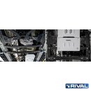 RIVAL Unterfahrschutzplatten Pickup Ford Ranger Applicable to Double ?ab 3.0D; 2,0D Bi-Turbo AT 4WD