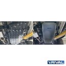 RIVAL Unterfahrschutzplatten Pickup Ford Ranger Raptor 3,0 Twin-Turbo EcoBoost® V-6 AT 4WD