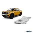 RIVAL Unterfahrschutzplatten Pickup Ford Ranger Raptor 3,0 Twin-Turbo EcoBoost® V-6 AT 4WD