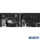 RIVAL Unterfahrschutzplatten Pickup Ford Ranger PX 2,2; 3,2; 2.0 TDCi
