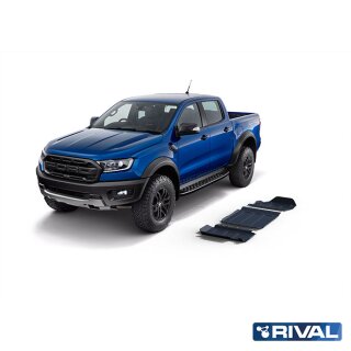 RIVAL Unterfahrschutzplatten Pickup Ford Ranger Raptor PX 2.0 Bi-Turbo