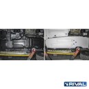 RIVAL Unterfahrschutzplatten SUV Jeep Wrangler JL 2-Doors 2.0T; 3.6; 2.2TD