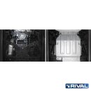 RIVAL Unterfahrschutzplatten Pickup Mercedes Benz X-Class 2,3TD; 3,0D
