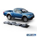 RIVAL Unterfahrschutzplatten Pickup Mitsubishi L200 / Triton KAOT 2,5TD