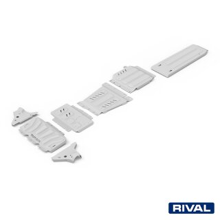 RIVAL Unterfahrschutzplatten Pickup Nissan Navara D23 2,3D (incl. EURO6)