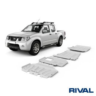 RIVAL Unterfahrschutzplatten Pickup Nissan Navara D23 2,5D; 2,3D (incl. EURO6)