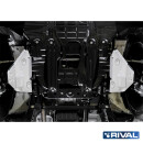 RIVAL Unterfahrschutzplatten Pickup Toyota Hilux Revo/Executive/Rocco/Invincible 4WD 2,8D; 2,4D (EURO6 approved)