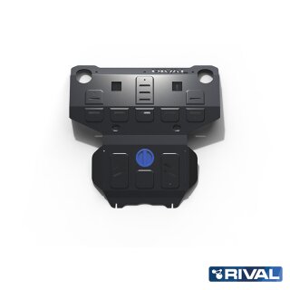 RIVAL Unterfahrschutzplatten Pickup Toyota Hilux Revo/Executive/Rocco/Invincible 4WD 2,8D; 2,4D (EURO6 approved)