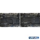 RIVAL Unterfahrschutzplatten Pickup Toyota Hilux Revo/Executive/Rocco/Invincible 4WD 2,8D; 2,4D (EURO6 approved)