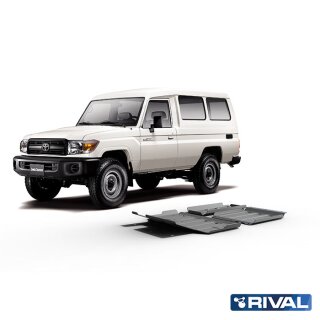RIVAL Unterfahrschutzplatten SUV Toyota Land Cruiser HZJ78 / HZJ79 J7 4,2D