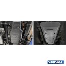 RIVAL Unterfahrschutzplatten Pickup Ford Ranger Applicable to Double ?ab 3.0D; 2,0D Bi-Turbo AT 4WD