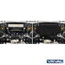 RIVAL Unterfahrschutzplatten Pickup Ford Ranger Applicable to Double ?ab 3.0D; 2,0D Bi-Turbo; 2.3 PHEV AT 4WD
