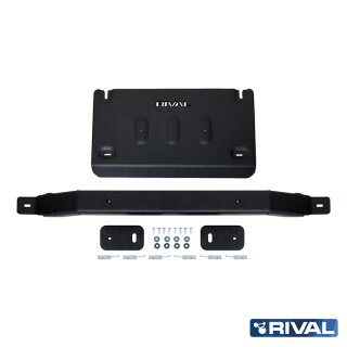 RIVAL Unterfahrschutzplatten Pickup Ford Ranger Applicable to Double ?ab 3.0D; 2,0D Bi-Turbo AT 4WD