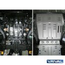 RIVAL Unterfahrschutzplatten Pickup Volkswagen Amarok 2,0TDI; 3,0TDI