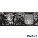 RIVAL Unterfahrschutzplatten VAN Volkswagen T6.1 2.0...