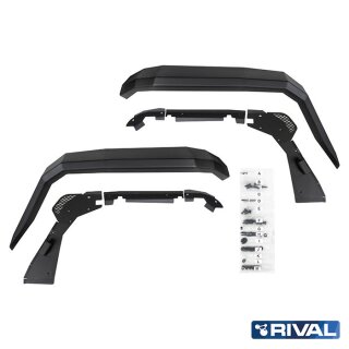 RIVAL Aluminium Kotflügelverbreiterungen vorne  SUV Jeep Wrangler JL