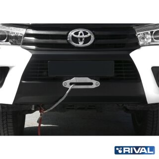 RIVAL Hidden Winch Mount Pickup Toyota Hilux Revo, Executive/Rocco, Invincible