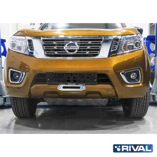 RIVAL Hidden Winch Mount Pickup Nissan Navara