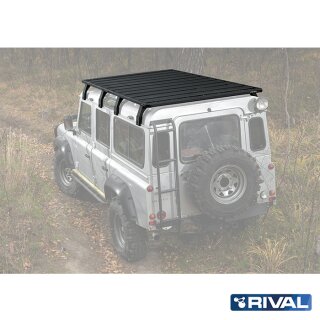RIVAL Aluminium Modularer Dachträger SUV Land Rover DEFENDER 110