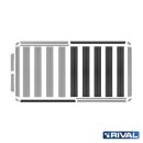 RIVAL Aluminium Modulares Dachträger...