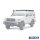 RIVAL ALUMINUM MODULAR ROOF RACK (MODULAR ROOF RACK KIT (6 pcs))