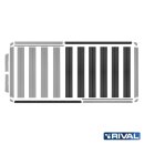 RIVAL Aluminium Modulares Dachträger...