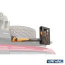 RIVAL Aluminium Axt-Halter für Modularen Dachträger