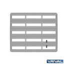 RIVAL Edelstahl Zelt-Montagehalter für Modularen Dachträger (Full-Size SUVs)