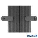 RIVAL Edelstahl Zelt-Montagehalter für Modularen Dachträger (Full-Size SUVs)