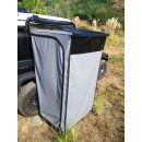 James Baroud FALCON Duschkabine – mobile Campingdusche mit Aluminiumrahmen