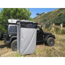James Baroud FALCON Duschkabine – mobile Campingdusche mit Aluminiumrahmen