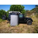 James Baroud FALCON Duschkabine – mobile Campingdusche mit Aluminiumrahmen