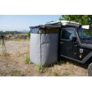 James Baroud FALCON Duschkabine – mobile Campingdusche mit Aluminiumrahmen